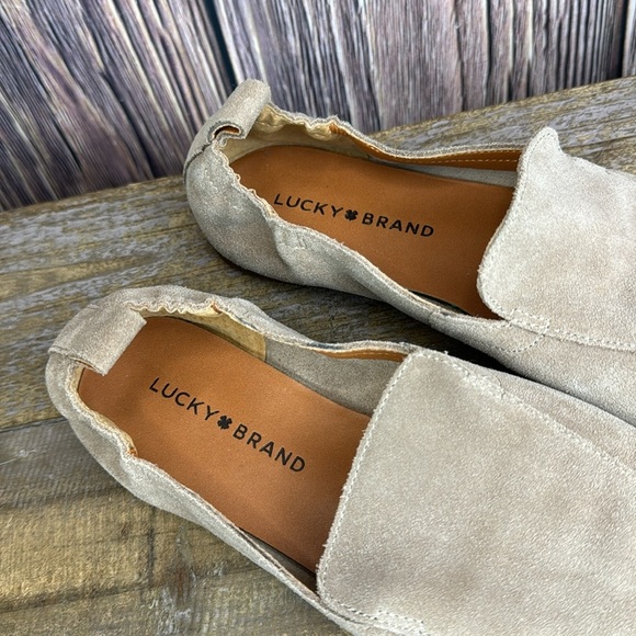 Lucky Brand Suede Ballet Flats- Size 6 - Picture 2 of 11